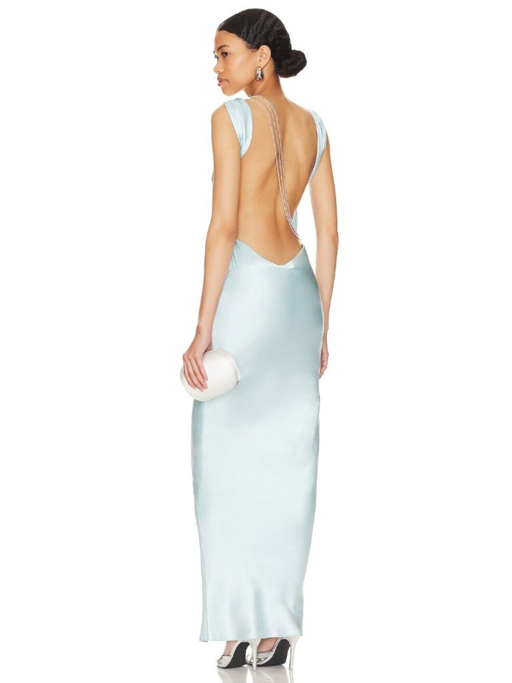 The Bar Pierre Gown in Ice Blue